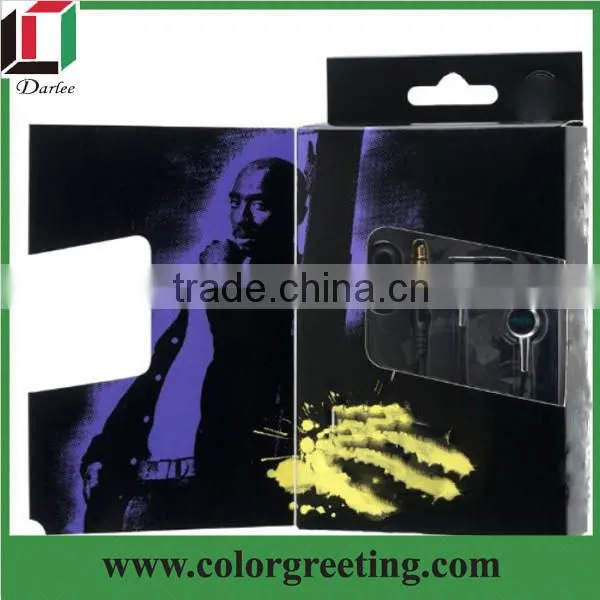 High End Luxury Magnetic Closure Folding Lid Headphone Packaging Box photo-2