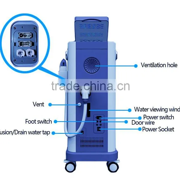 Strong Power!!! 808nm Diode Laser Hair Removal Machine With CE Approved / Real Advanced Laser photo-3