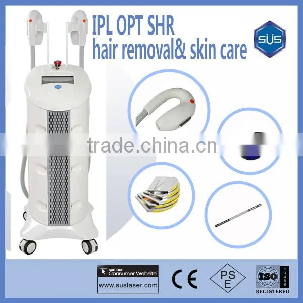 Salon Use Vertical E Light Shr Hair Removal Opt Skin Care Beauty Machine photo-3