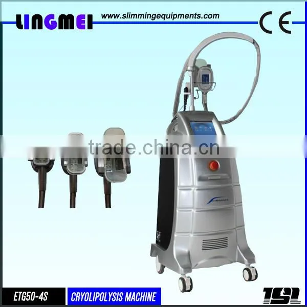 Body Contouring ETG50-3S Cryo Tissue Vacuum Cryo Double Chin Removal Therapy Cryolipolysis Mini Machine For Reduction Fat