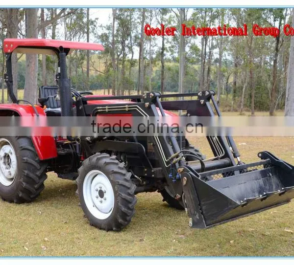 40HP/55HP Tractor With Front End Loader, 4in1 Bucket photo-4