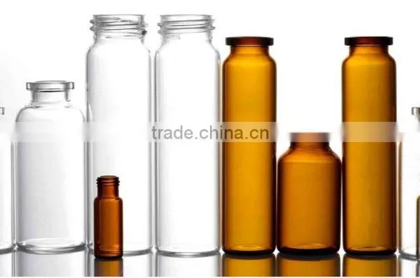 Colorful Penicillin Bottle and Vial for Pharmaceutical Cute Vial Glass Bottles Tubular Penicillin Bottle photo-3
