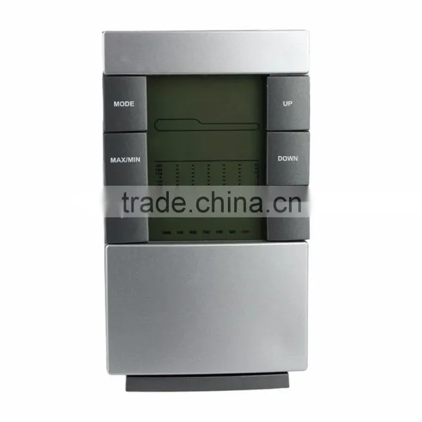 Portable Digital LCD Thermometer Hygrometer Clock Temperature Humidity Meter photo-4