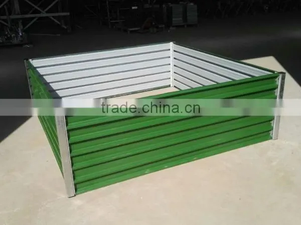 GREENHOUSE RAISED DIY GARDEN BED STEEL PLANTER BOX photo-2
