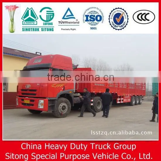 Stake Type Truck Semi Trailer Manufacturers China Gooseneck Horse Trailer photo-3