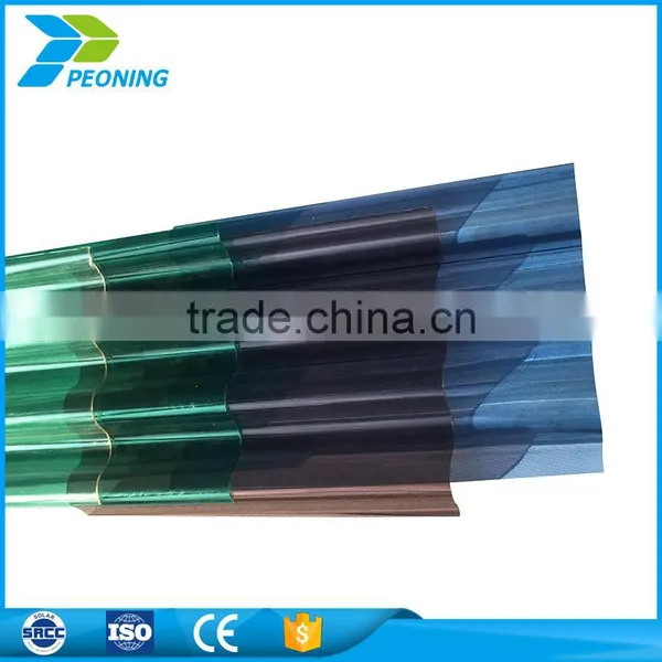 Good Price High Quality Translucent Polycarbonate Plastic Corrugated Roof Panels Sheet photo-4