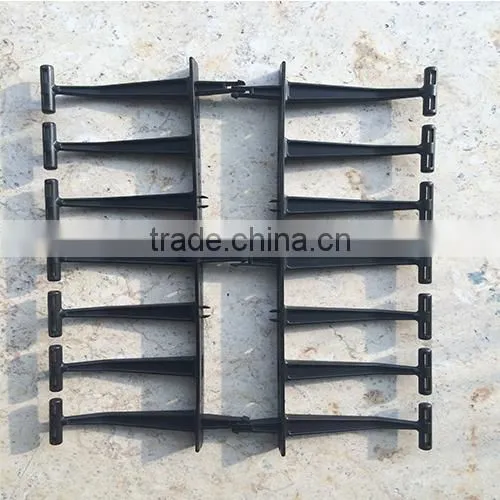 ABS Plastic Vertical Cable Management Ring With Clip Easy Installation photo-6