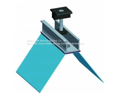 Railless Metal Sheet Mounting System the Most Economical Solution for Trapezoidal Tin Roof