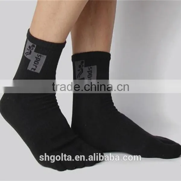 Hot Sale Solid Color Five Toe Sock/custom Toe Socks photo-3