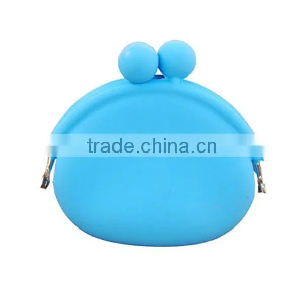 Candy Colored Food Grade Silicone Coin Purse for Girls photo-5