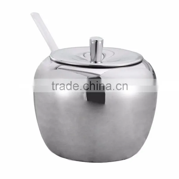 2016 3 Pieces Stainless Steel Spice Container Set With Rack photo-3