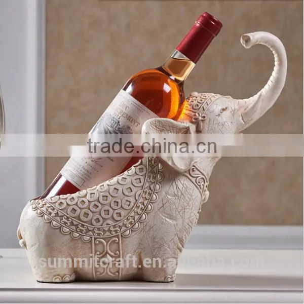 Wholesale Resin Elephant Animal Single Wine Bottle Holders photo-2