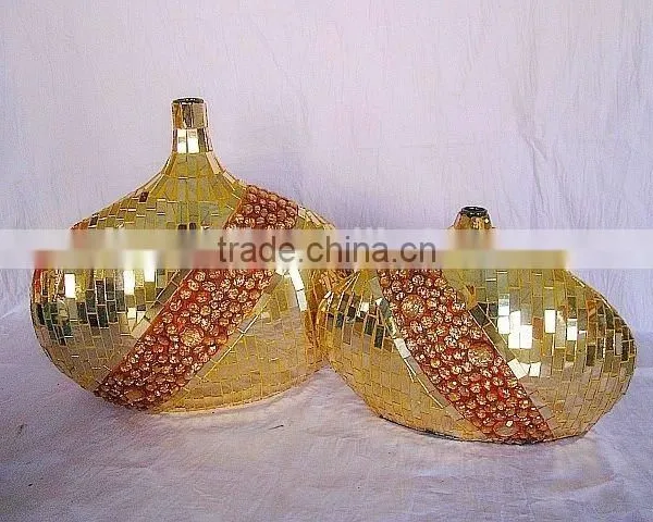 New Design Glass Mosaic Flower Pots photo-5