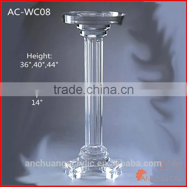 Acrylic Wedding Columns WC08
