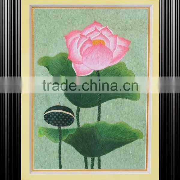 Wholesale 2016 Beautiful Hand-embroidered Painting/ Embroidery From Vietnam photo-2
