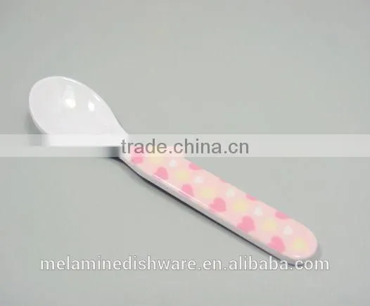 Food Grade 100% Melamine Kids Children Spoons Set/3pcs Kids Dinnerware Set photo-4