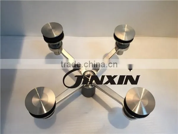 JINXIN Glass 4 Legs System Fitting Installation Glass Spider Connection photo-5