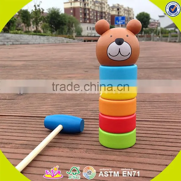 Wholesale Kids Wooden Blocks Knocking Toy Funny Box Blocks Knocking Toy Interesting Child Wooden Blocks Knocking Toy W11G004 photo-4