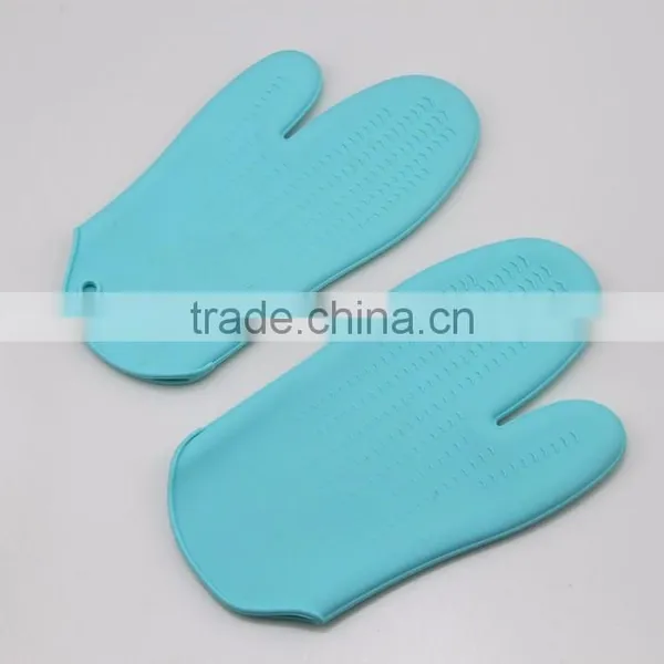Hot Sale Colorful Kitchen Waterproof Silicone Oven Mitt photo-6