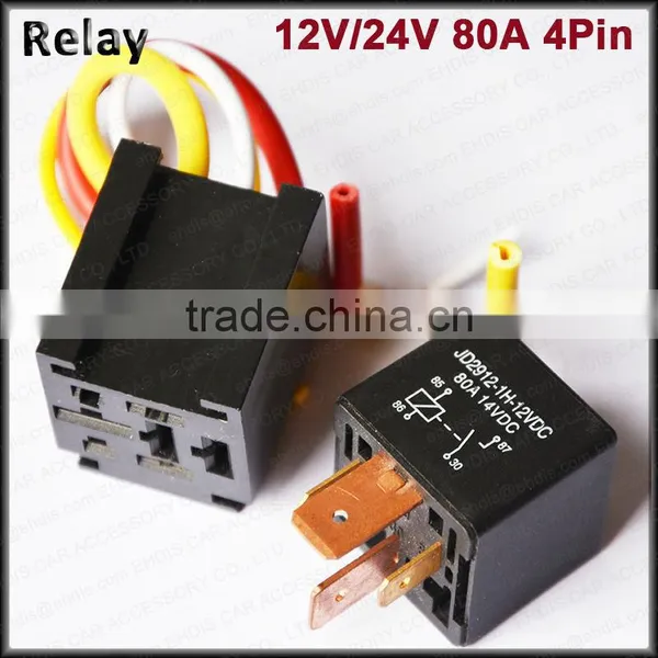 High Quality Refrigerator Compressor Relay 12v 80a 4pin Timer Replay photo-4