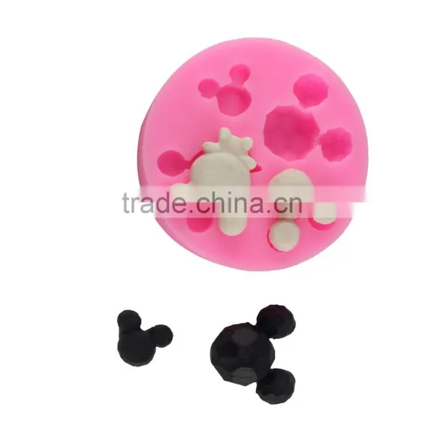 Liquid Silicone DIY Chocolate Chip Mold Handmade Cake Mold Cake Decorating Tools Mickey 1688 Agent photo-4