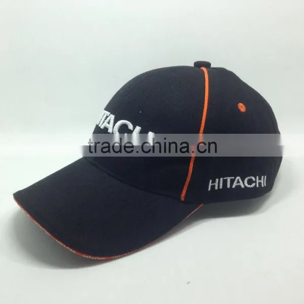 Custom Cotton 6 Panel Baseball Caps Hats With 3D Embroidery Logo photo-2
