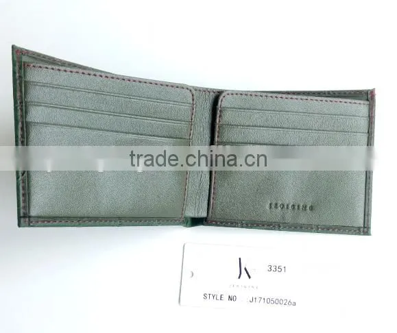 2017 Trend Wallet Men's Wallet Genuine Cowhide Leather Wallet Classical Style Wallet Men's Genuine Leather Wallet Money Bag photo-3