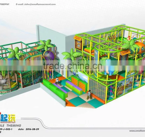 High Quality Jungle Themed Indoor Playground