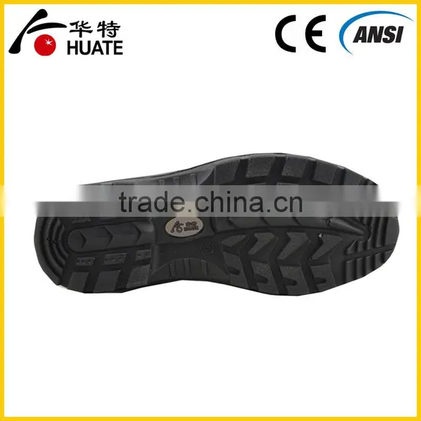 Anti-Static High Cuff Waterproof Safety Shoes With Genuine Leather photo-5