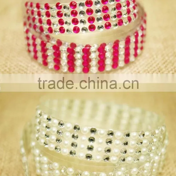 Customized Mixed Color Crystal Diamond Acrylic Sticker Rhinestone Gem Roll Crystal Sticker photo-2