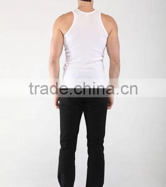 Wholesale Good Quality Men's Cotton Tank Top photo-5