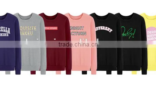2017 New Arrive High Quality Customizing Hoodies Fashion Popular Girls Sweatshirt Customized Hoodie for Daily Wear photo-5