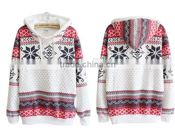 New Fashion Women's Hooded Pullover Tops Hoodie Sweatshirt Jumper Autumn Sweater photo-4