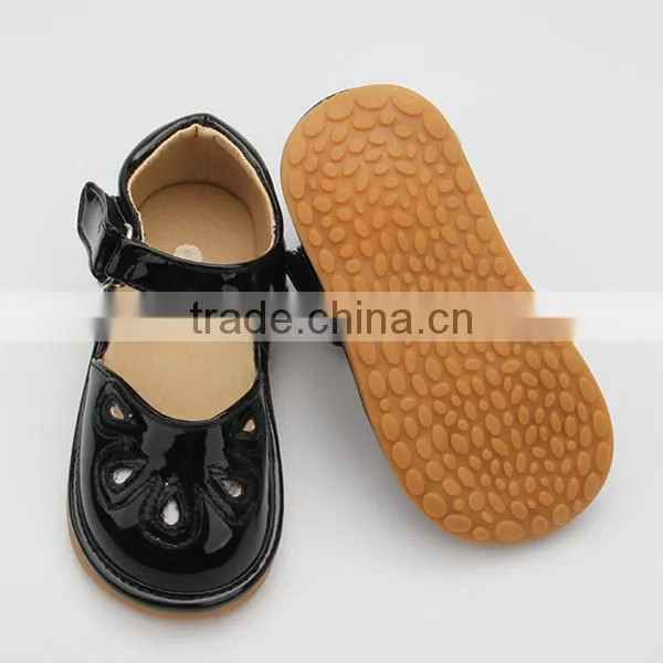 New Spring Hotcakes Style PU Leather Cheap Baby Sound Shoe photo-3