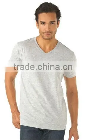 Next Level Apparel Men's Premium Fitted V-Neck Tee - Made From 100% Combed Cotton Jersey and Comes With Your Logo. photo-2