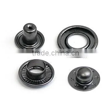 20mm 4 Part Brass Metal Button Bubble Snap Button Italy Snap Fasteners Black/nickle/Bronze FP-029 photo-2