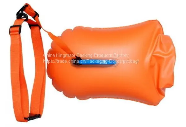 Open Water Swimming Inflatable Swim Buoy Flotation Device Safer Swimmer Buoys For Swimmers Triathletes Snorkelers