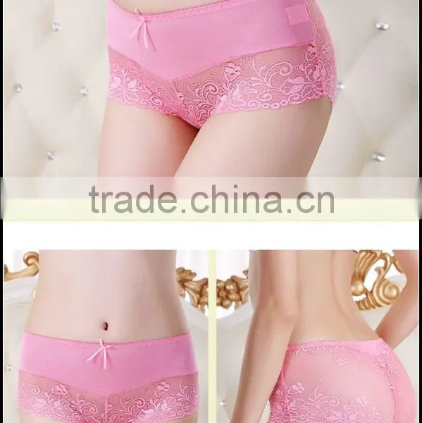 Fashion Sexy Transparent Ladies Underwear Panties Women Lace Underwear Wholesale photo-2