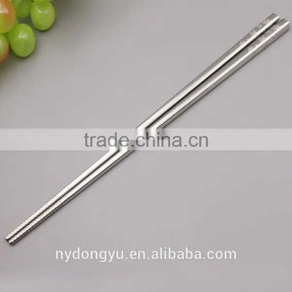 High Quality Stainless Steel 304 Butterfly Character Chopsticks/xdy Dragon Stainless Steel 304 Chipsticks / Fancy Dinnerware photo-2