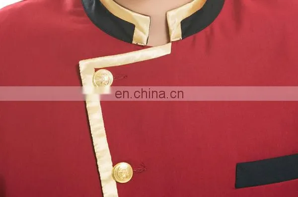 Winter Custom Men's Hotel Doorman Reception Uniform Manufacturer photo-4