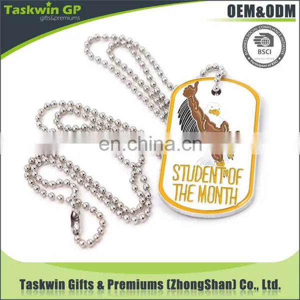 Cheapest Price Military Metal Dog Tag With Ball Chain photo-3