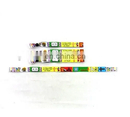 High Quality Cheap Customized Fabric Wristbands photo-4