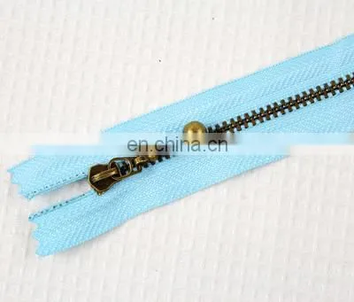 15cm Colorful Unique Bronze Zipper For Fabric photo-4