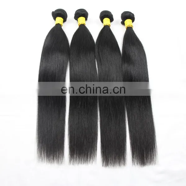 Fast Shipping 100% Indian Human Virgin Remy 9A Grade Hair Weaving in Silky Straight Cuticle Aligned Hair photo-2