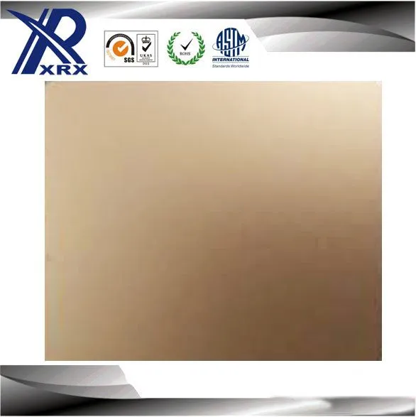 ASTM 304 Copper Color Stainless Steel Plate photo-5