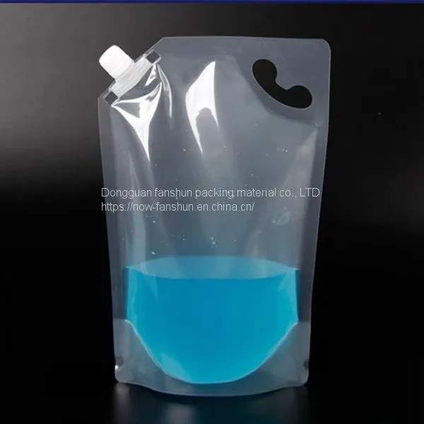 Spot 100ml/200ml/250ml/350ml Bag of Mineral Water/beverage Food Standing Nozzle Packaging Bag photo-2