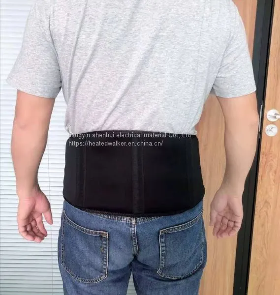 Heated Waist Belt Support For Back Pain, Herniated Disc, Scoliosis photo-2