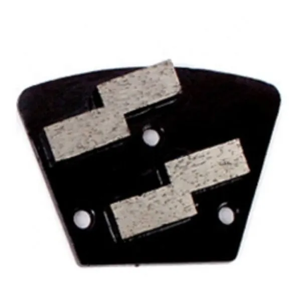 Diamond Tool Trapezoidal Concrete Ground Grinding Pad With Coating Removed photo-3