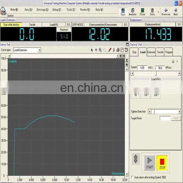 1000kn 100ton Steel Strand Computerized Electro-hydraulic Servo Universal Testing Machine photo-7