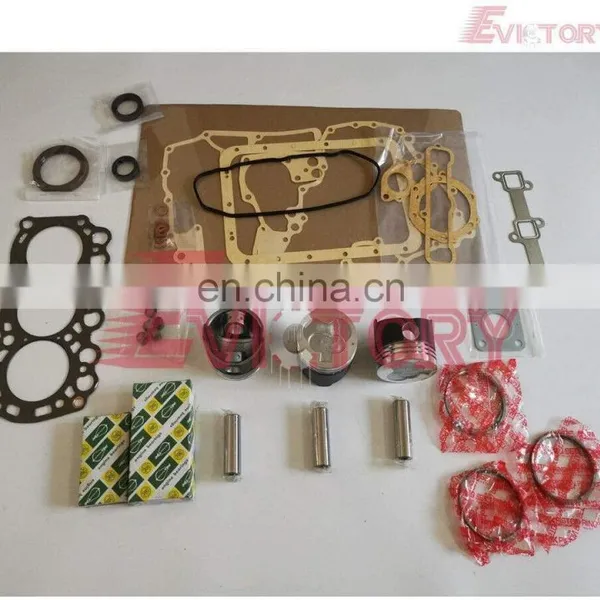for Mitsubishi L3E Gasket Bearing Oversized 0.50mm Piston Ring Set photo-2